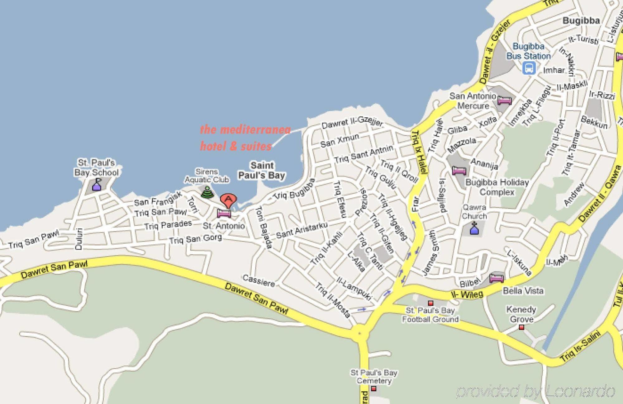 The Mediterranea Hotel & Suites San Pawl il-Baħar Eksteriør billede